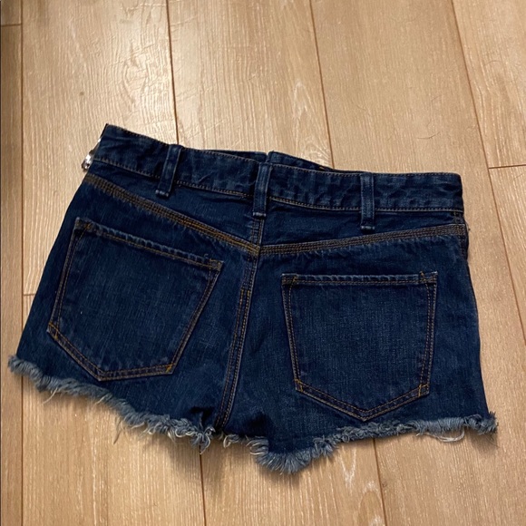 Free People Cut Off Jean Shorts - Picture 3 of 4